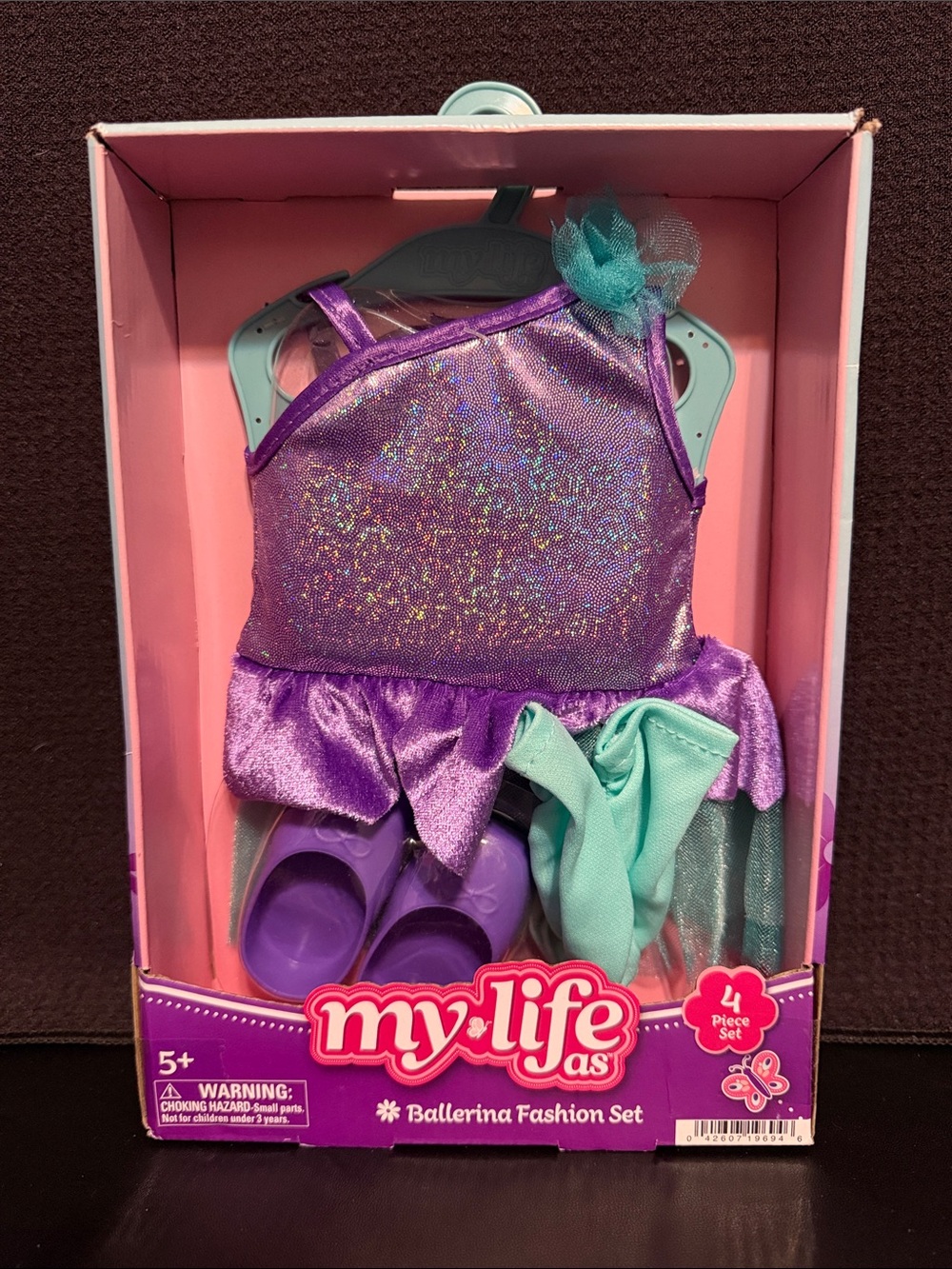 My Life As Ballerina Fashion Set Outfit for 18” Dolls